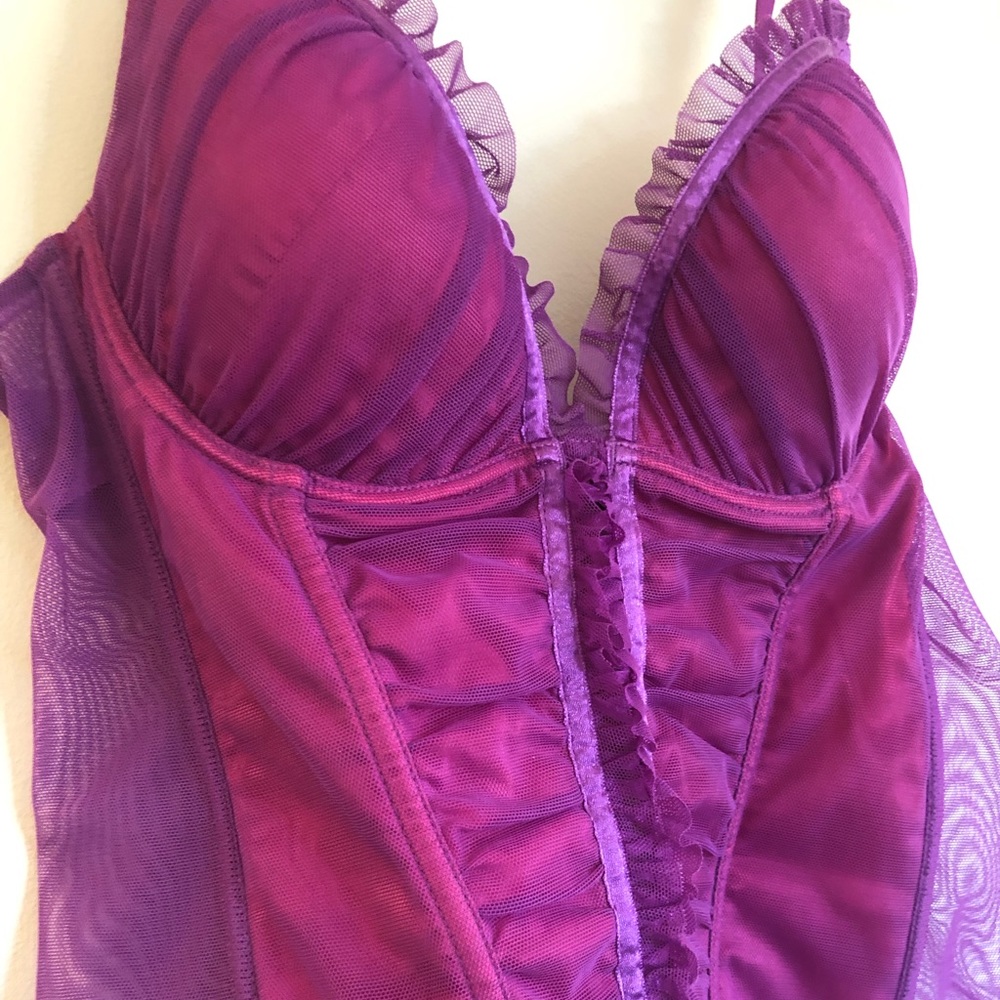 Magenta Corset Beauty
